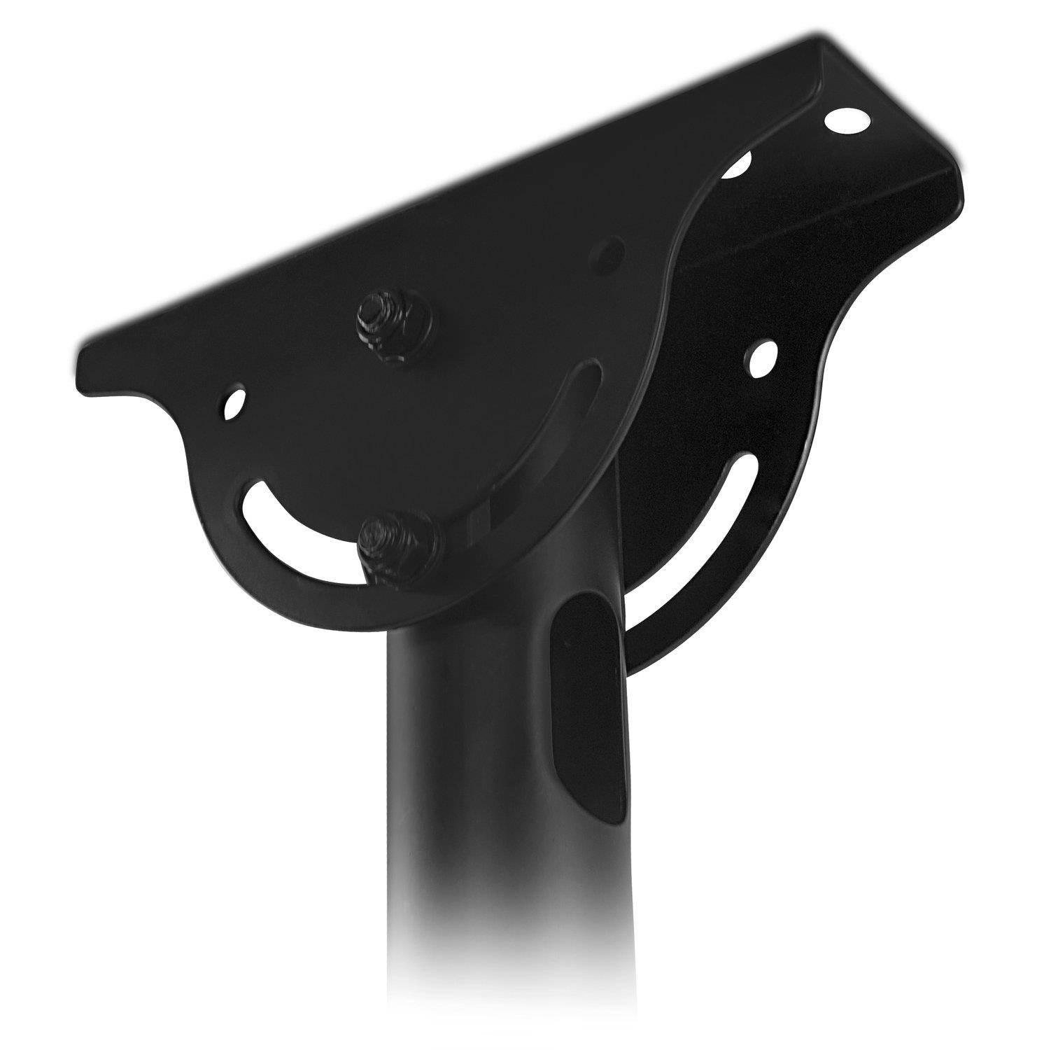 Mount-It! MI-507 Ceiling TV Mount Bracket, Height Adjustable with Tilt and Swivel Motion, Compatible with LED, LCD, Flat Panel TVs Between 23 Inches to 42 Inches, Weight Capacity of 110 Pounds