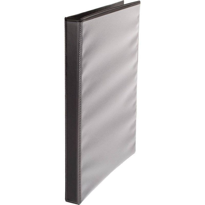 0.5" Ring Binder Clear View Black - up & up™