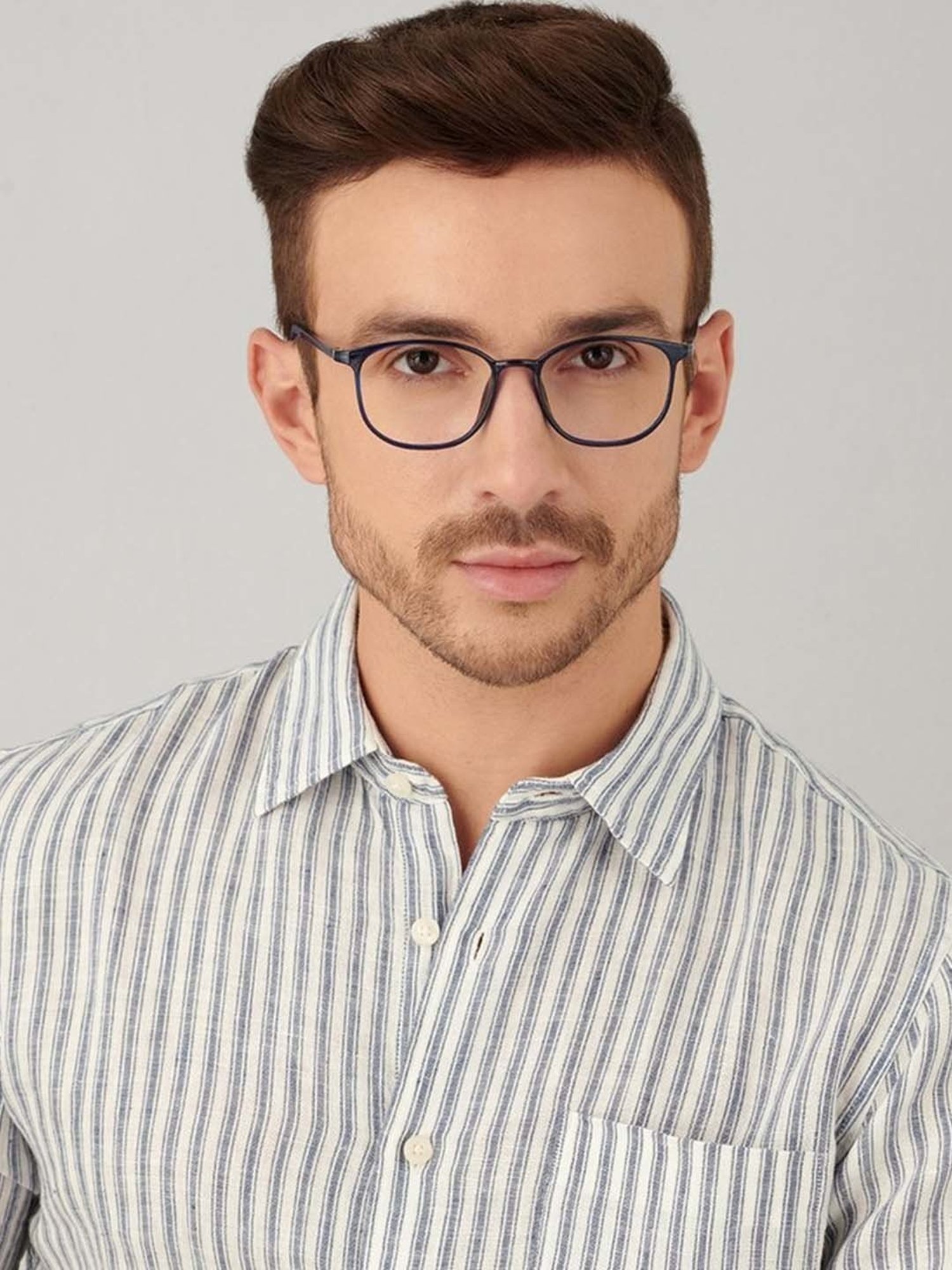 Lenskart Blu LB E13528 Blue Full Rim Square Computer Glasses