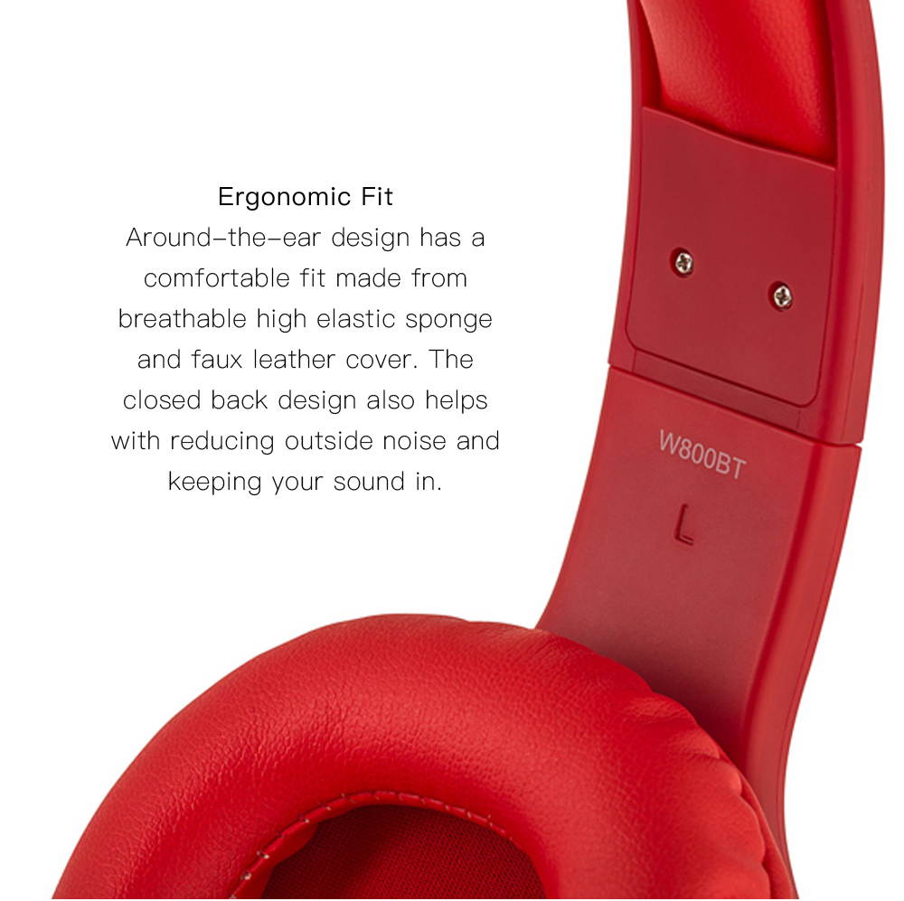 Edifier W800BT Stereo Bluetooth 4.0 Headset Wireless Bluetooth Headset Music Computer Noise Reduction HIFI Headset Call