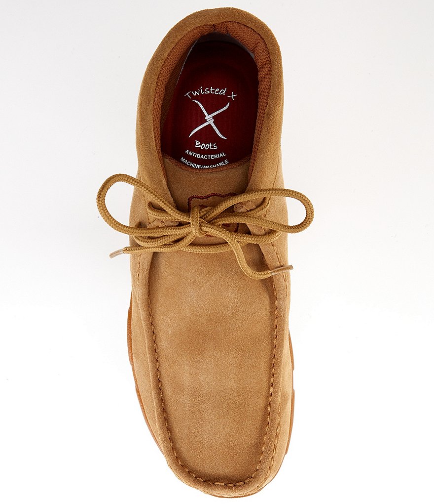Twisted X Men's Lace-Up Chukka Driving Moccasins