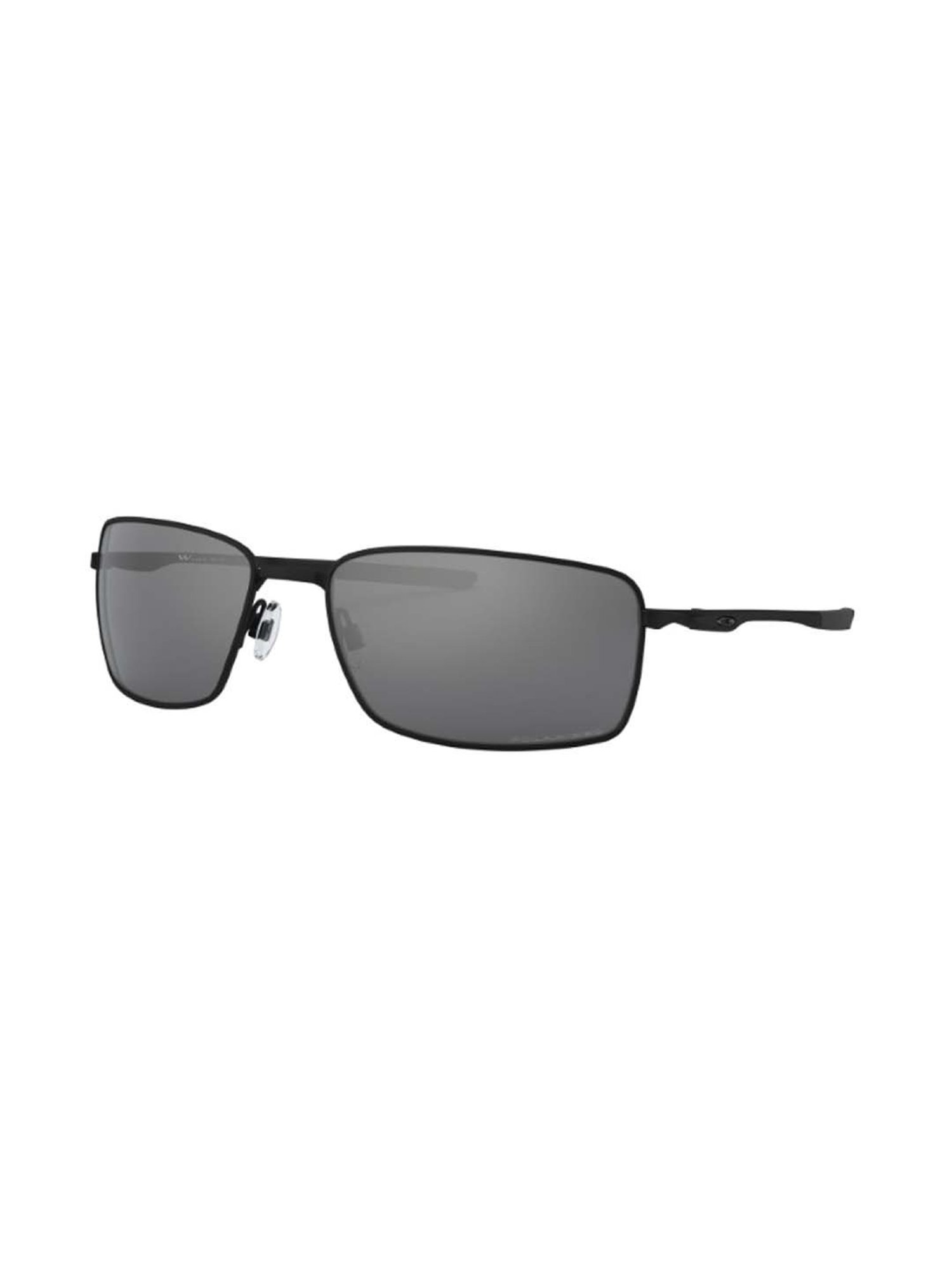 OAKLEY Men Polarized Grey Lens Rectangle Sunglasses - 0OO407540750560