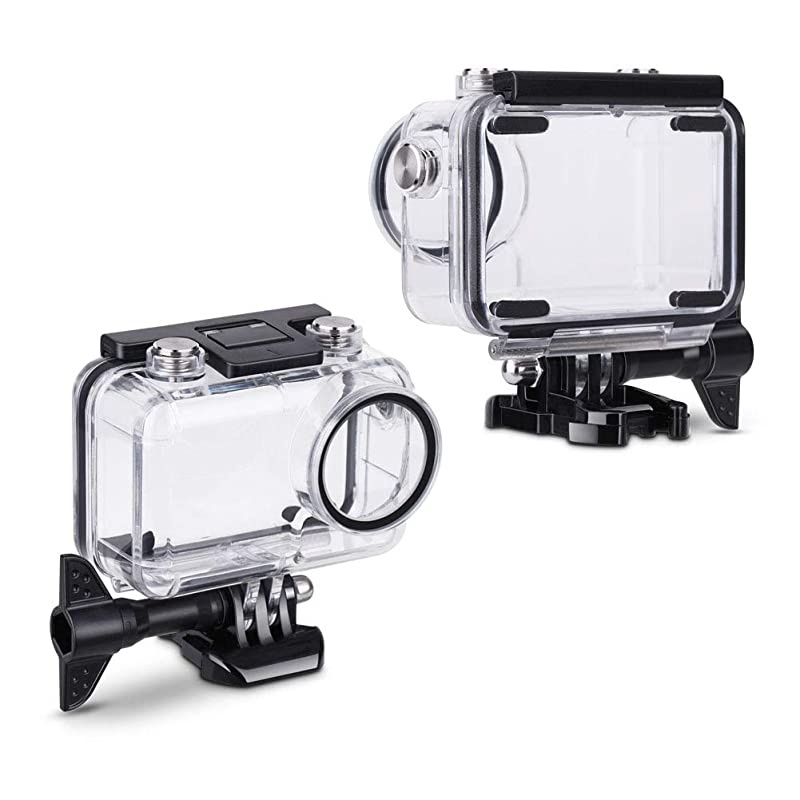 Protective Housing Case for Gopro Hero 8 Black Action Camera, Ultra-Thin Soft Dust-Proof Anti-Fall Skin Cover with Lanyard and Lens Film Accessories.