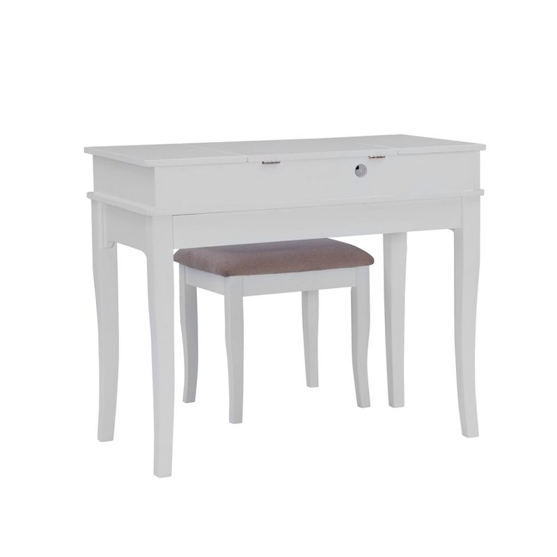 Salisbury Vanity w/Mirror White - Chique