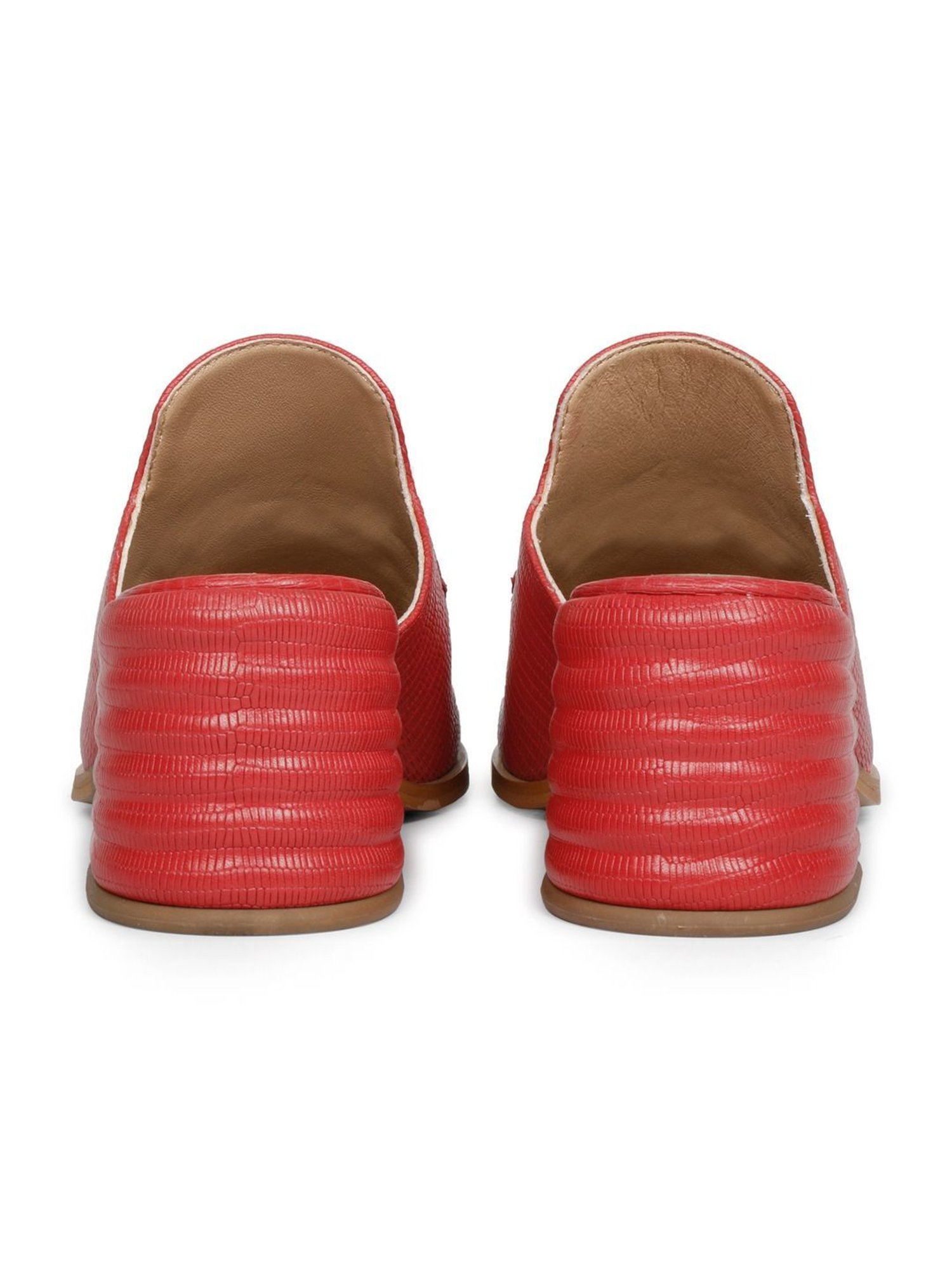 Saint G Women's Jasmine Red Mule Shoes