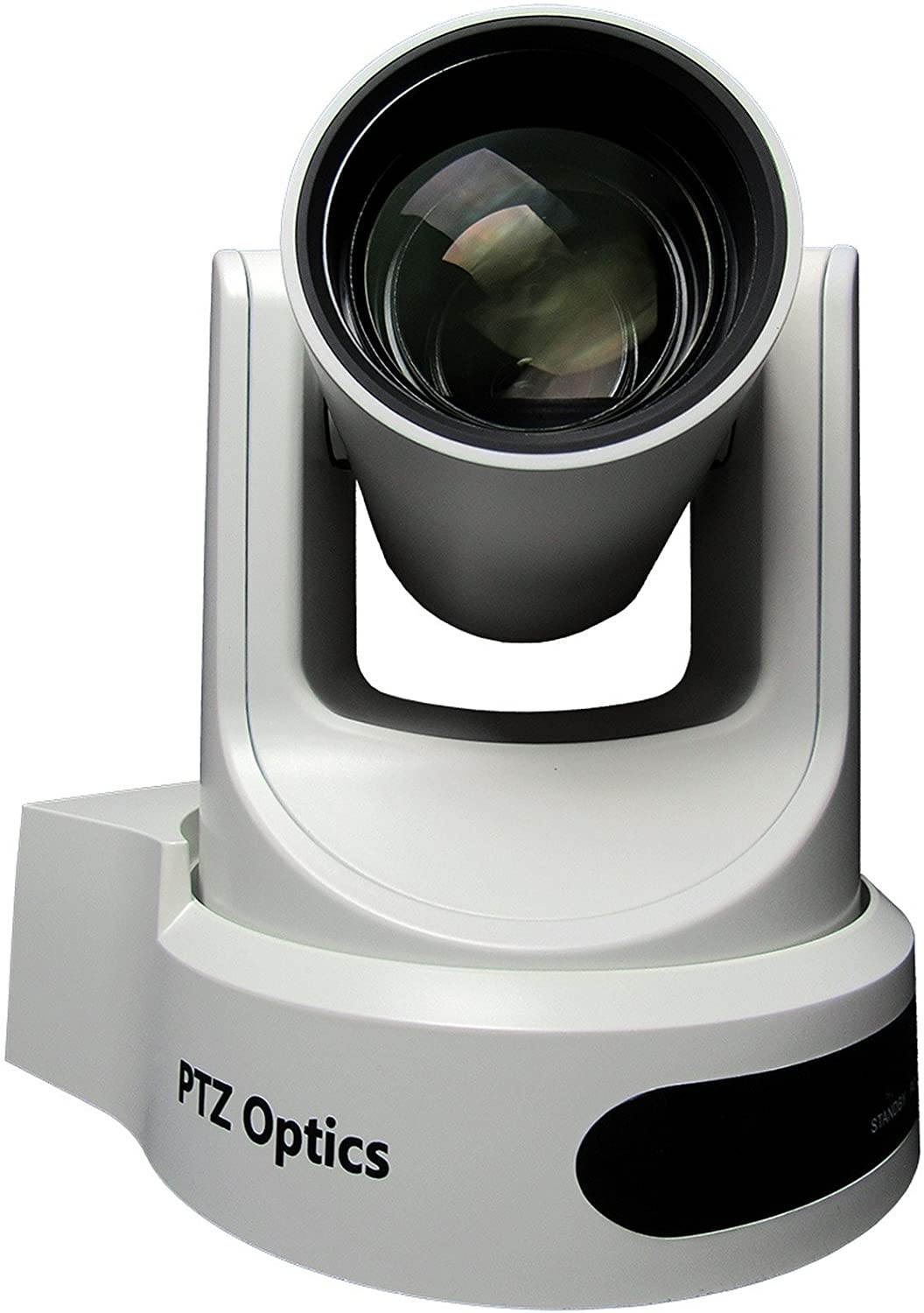 PTZOptics 12x Network Device Interface Camera, 1080p at 60fps, White #PT12XNDIWH