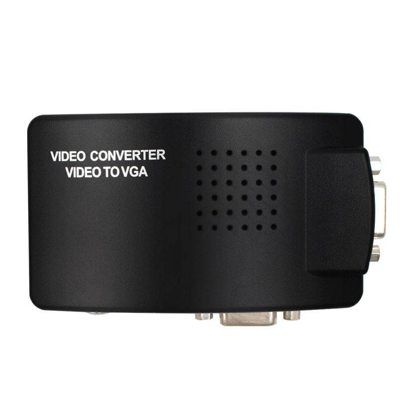 BNC to VGA Converter, BNC to VGA Video PC Converter Adapter Coaxial Monitoring Host Device to Display