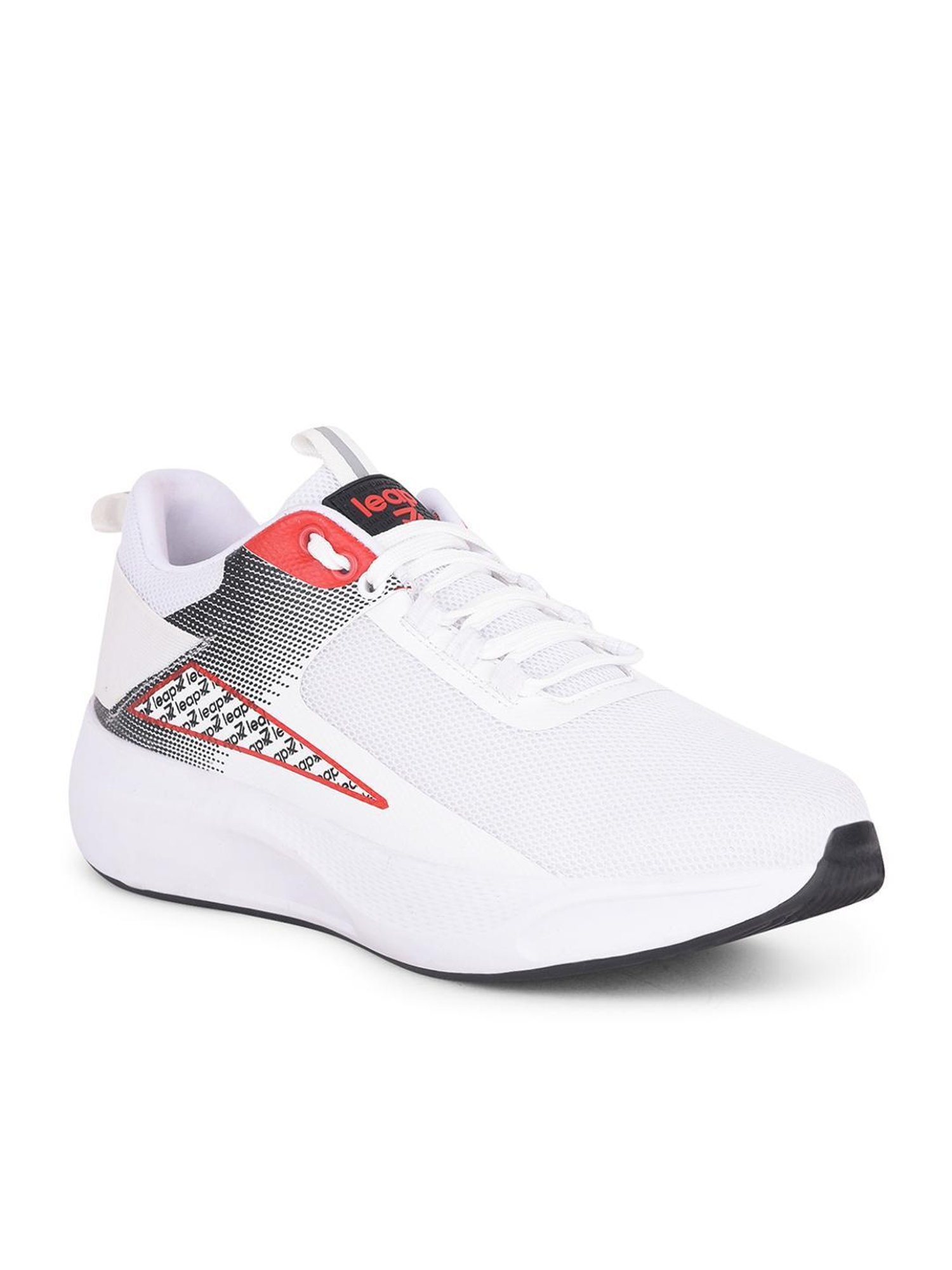 Leap7X by Liberty Men's White Running Shoes