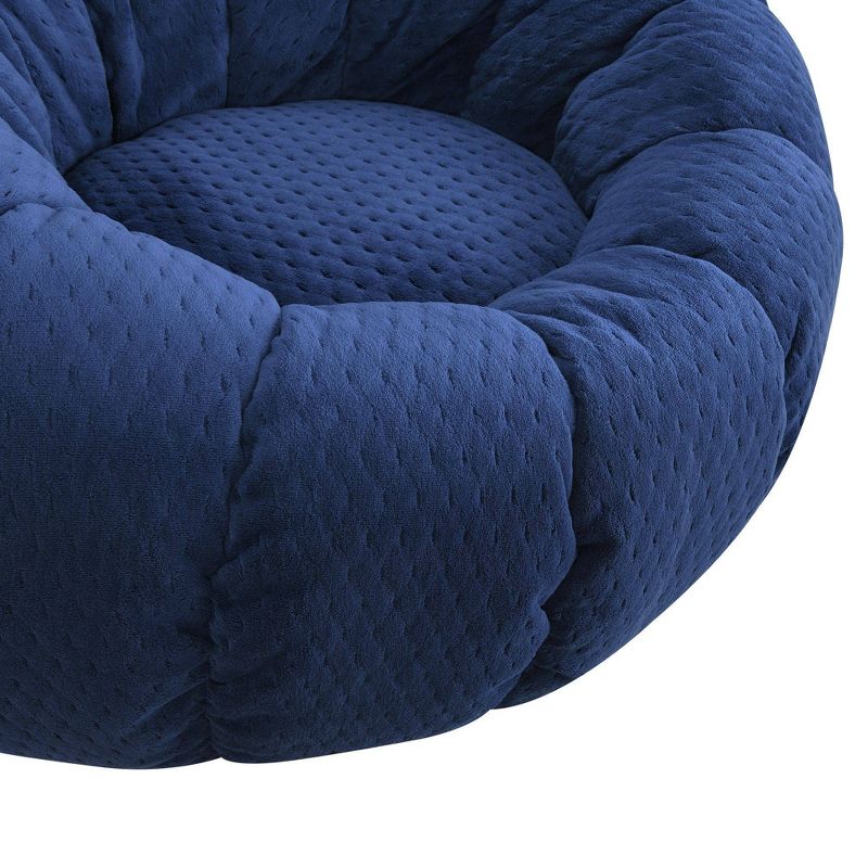 Axelle Faux Sheep Accent Lounger White - Picket House Furnishings