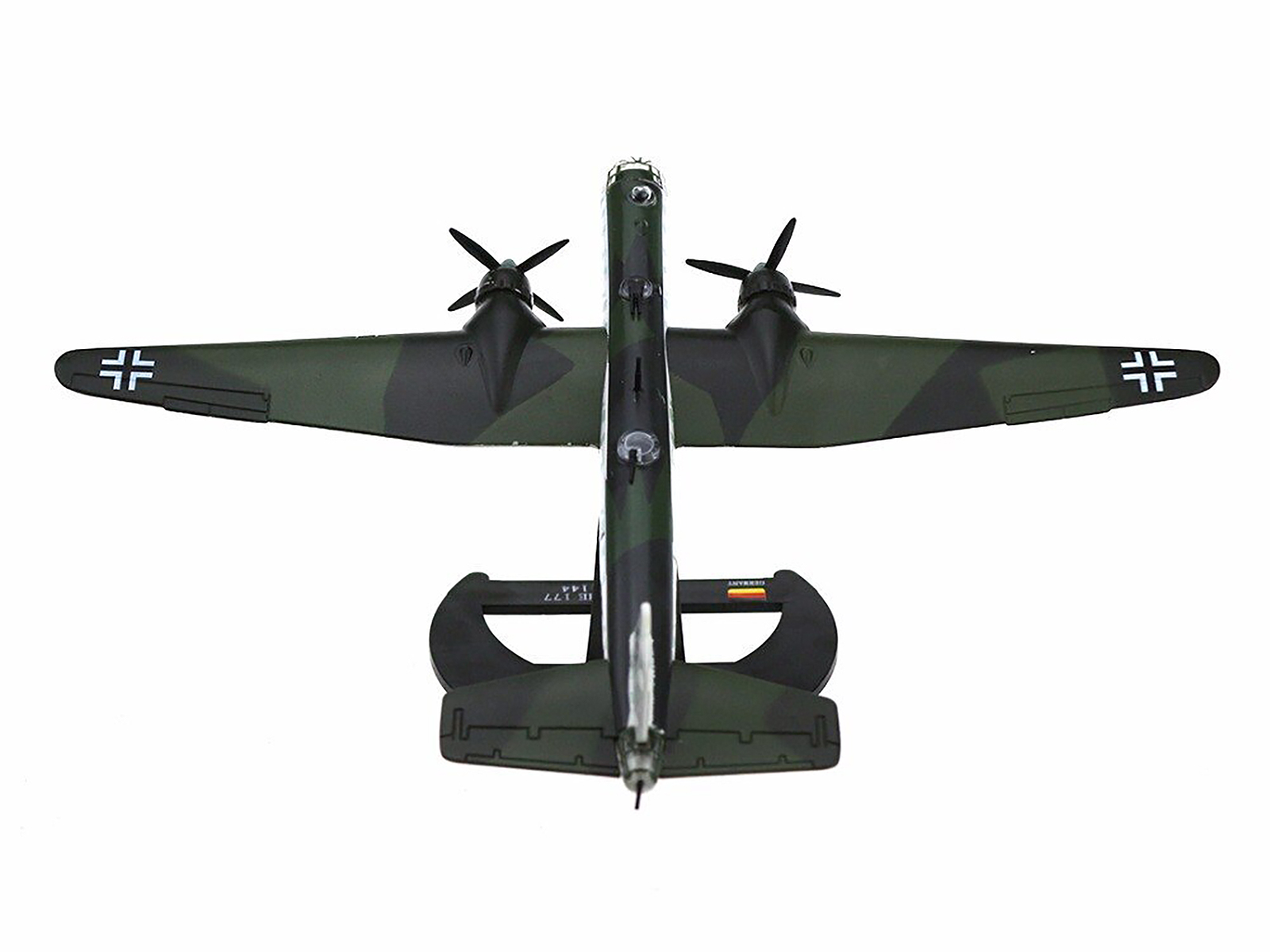 Heinkel He 177 Bomber Aircraft "II./KG 40 Bordeaux France" (1942) German Luftwaffe 1/144 Diecast Model Airplane by Luppa