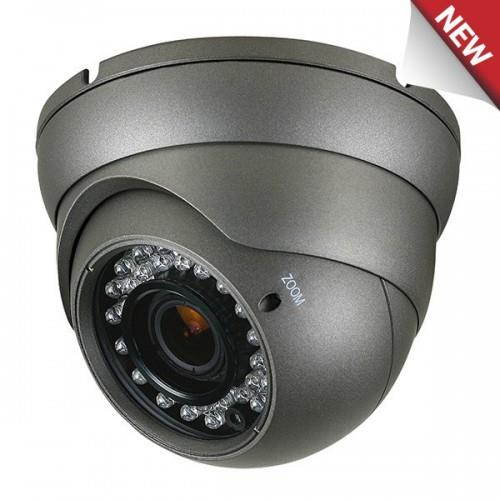 LTS Platinum HD-TVI Varifocal Turret Camera 2.1MP - Black Color