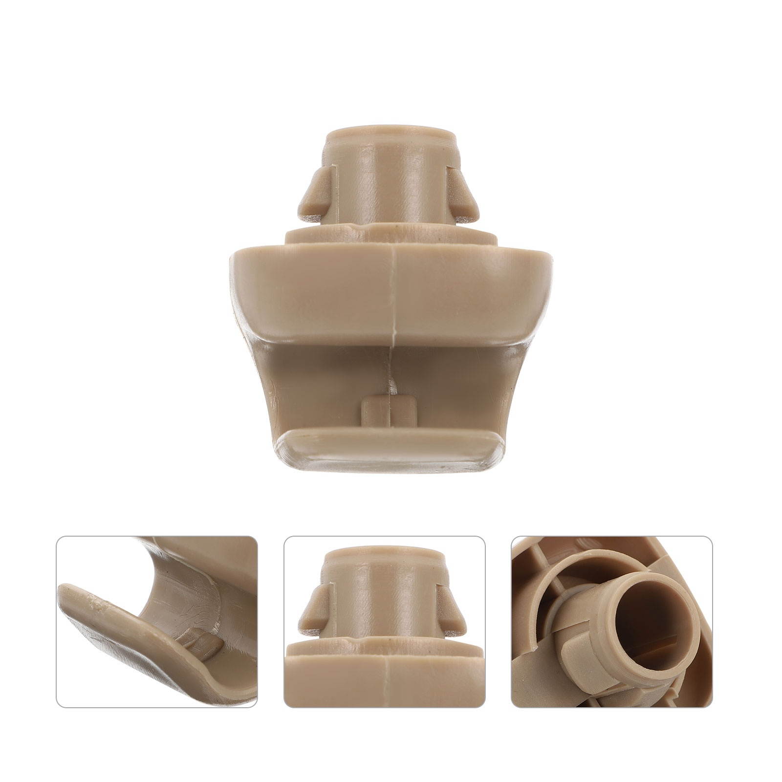 4pcs Practical Sturdy Portable Sun Visor Holder Clip Interior Sun Visor Hook Sunscreen Holder Hook