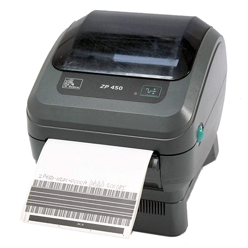 ZP 450 ZP45002010000A Direct Thermal Barcode Label Printer Network USB Peeler 203dpi
