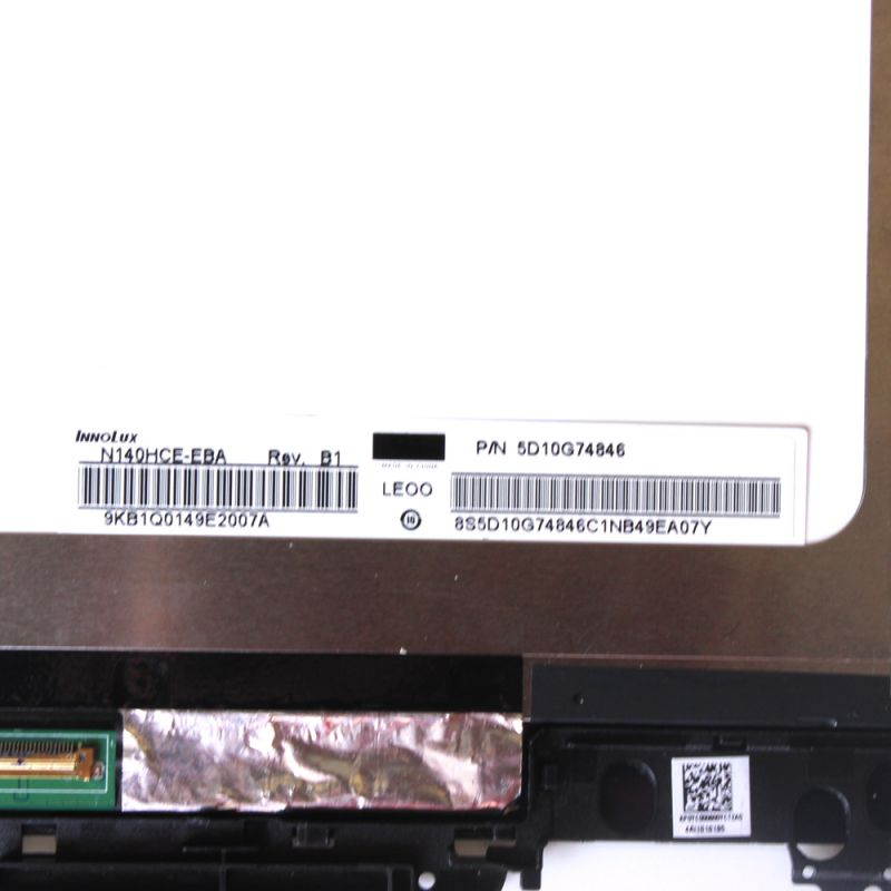 14inch FHD IPS Touch Lcd Screen Assembly With Bezel LP140WF3-SPB1 for Lenovo ThinkPad Yoga 3 14