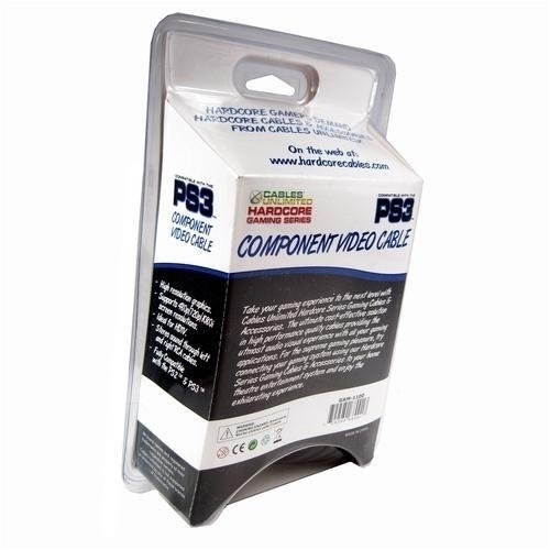 CABLES UNLIMITED Hardcore Gaming PS3 Component Video Cable