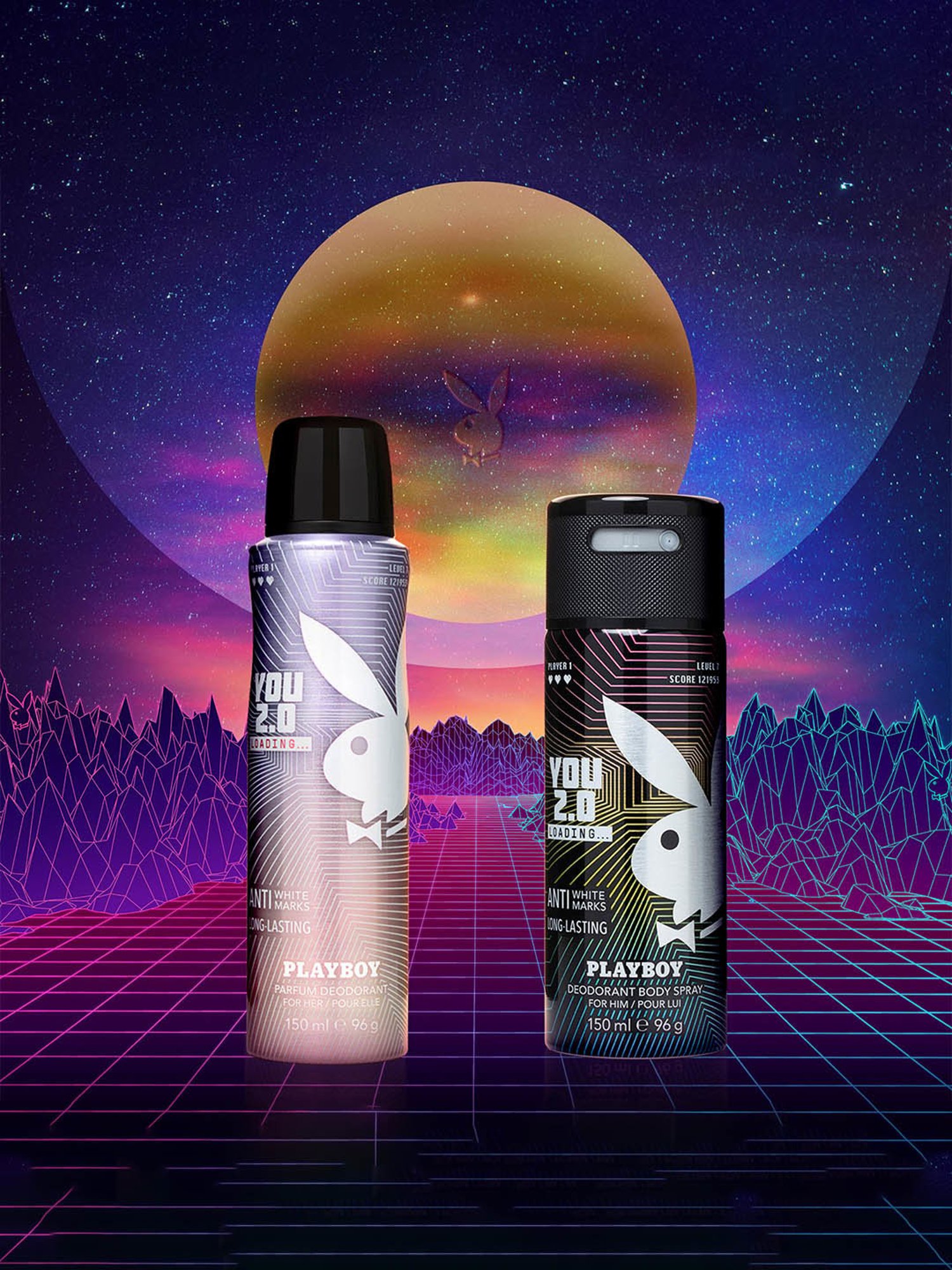 Playboy You 2.0 Loading Deodorant Spray for Him - 150 ml