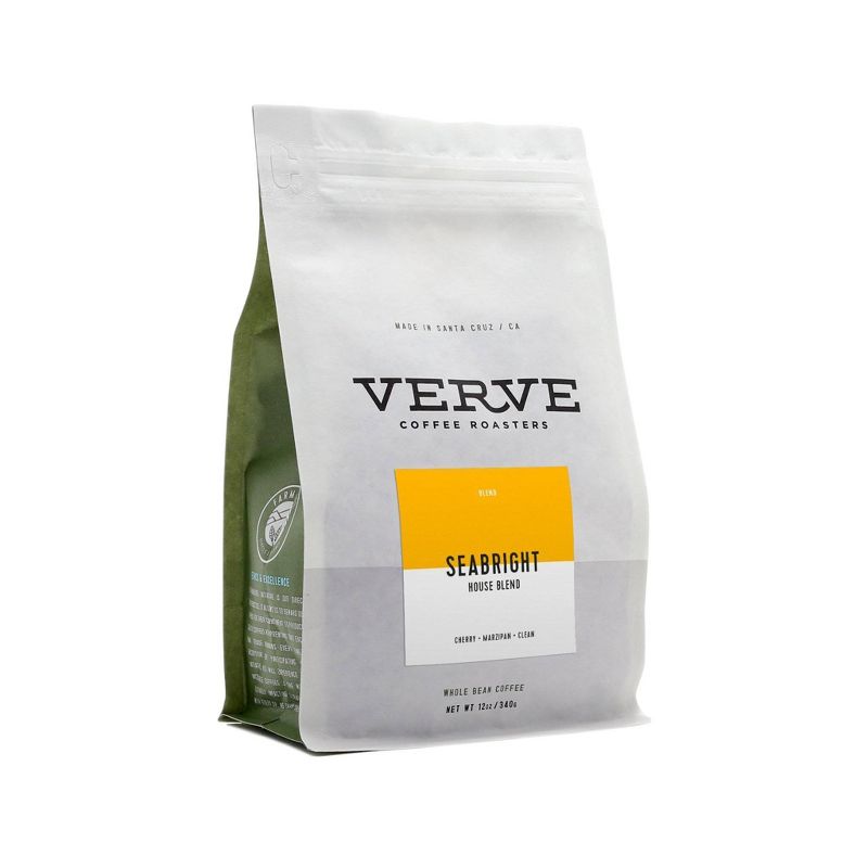 Verve SeaBright House Blend Whole Bean Medium Roast Craft Coffee - 12oz