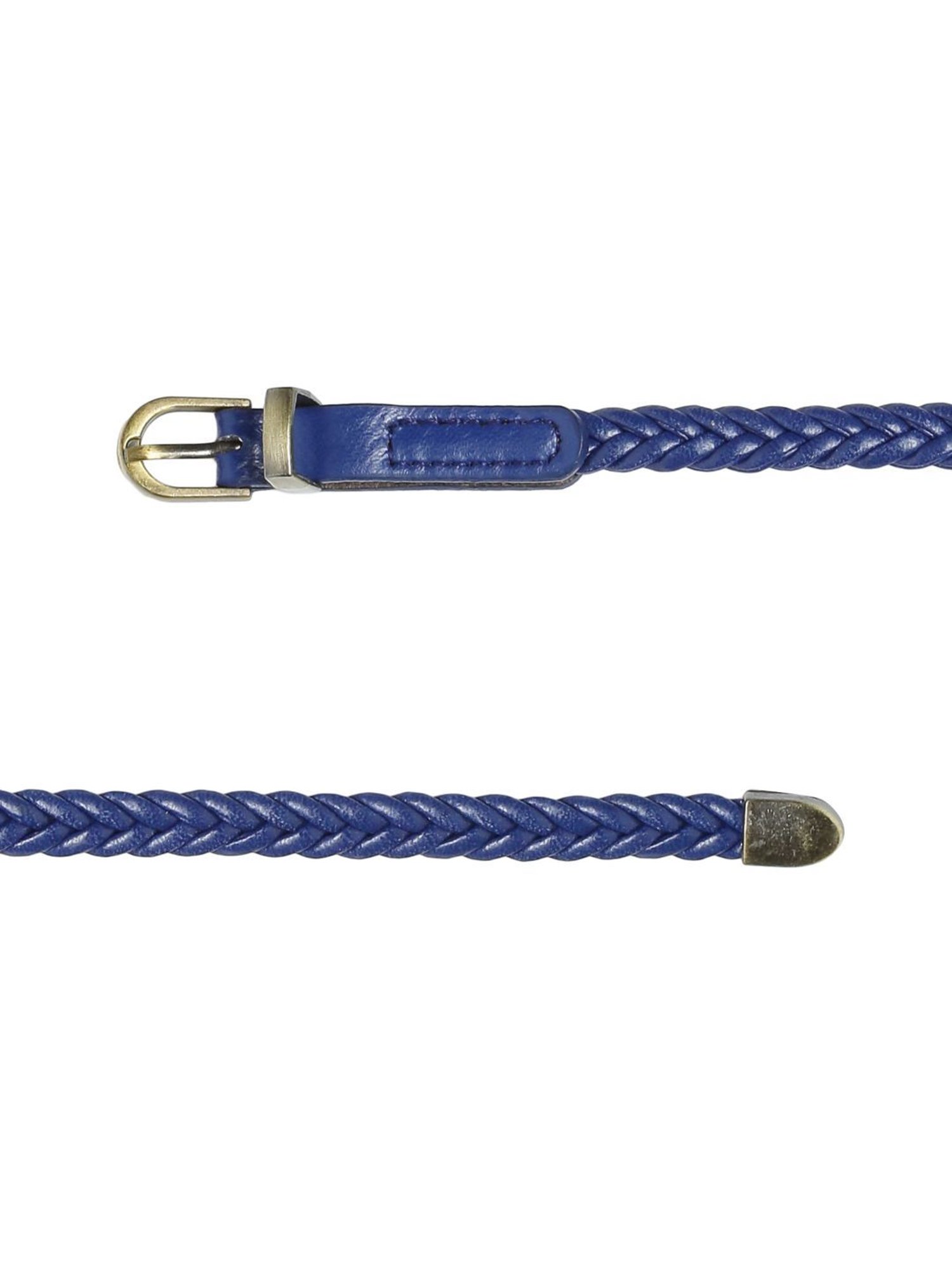 Antony Morato Black Leather Solid Waist Belt