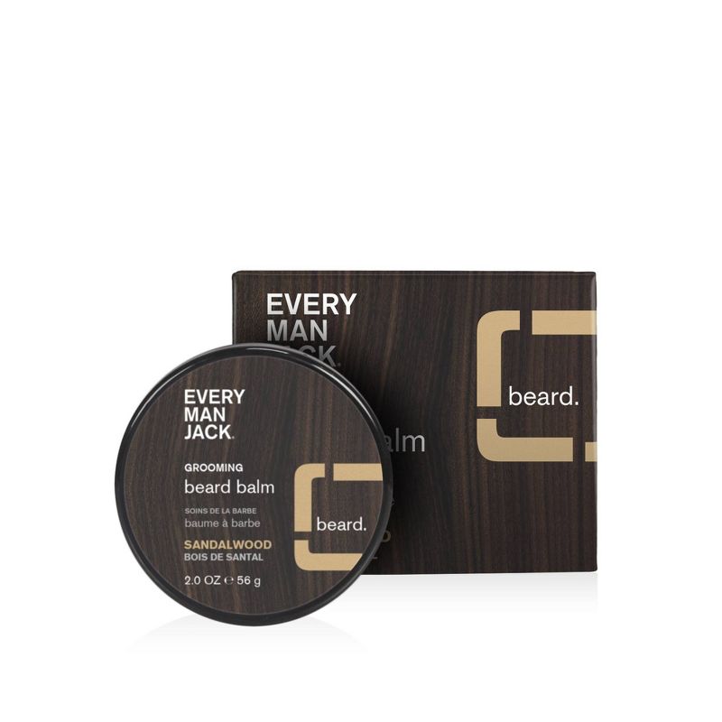 Every Man Jack Sandalwood Grooming Beard Balm - 2oz