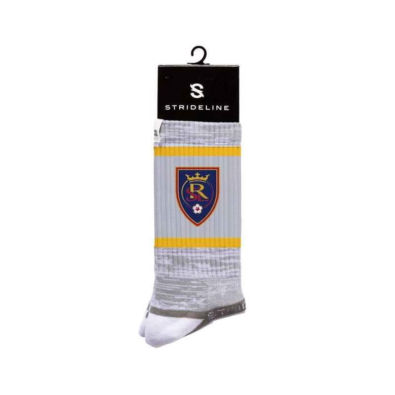 MLS Real Salt Lake Gray Classic Crew Sock M/L