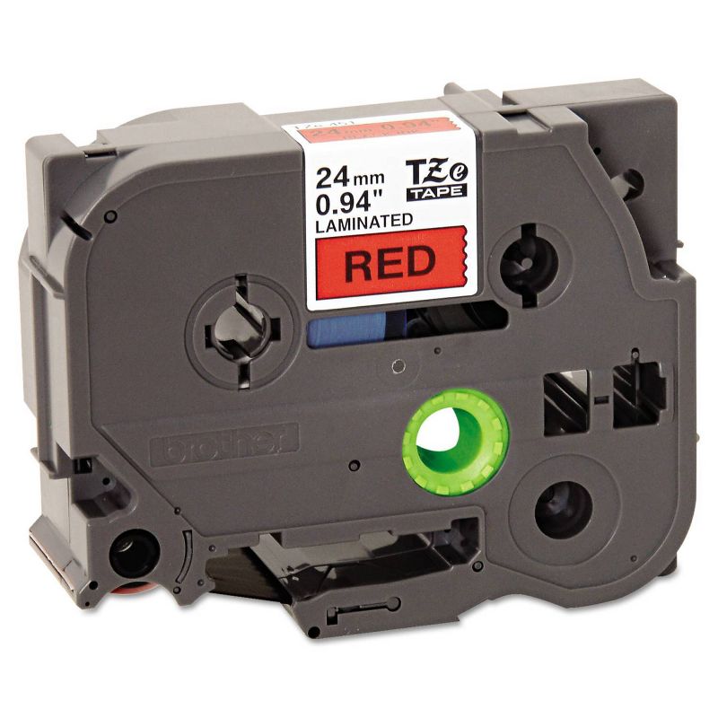 Brother P-Touch TZe Extra-Strength Adhesive Laminated Labeling Tape - Black/Yellow