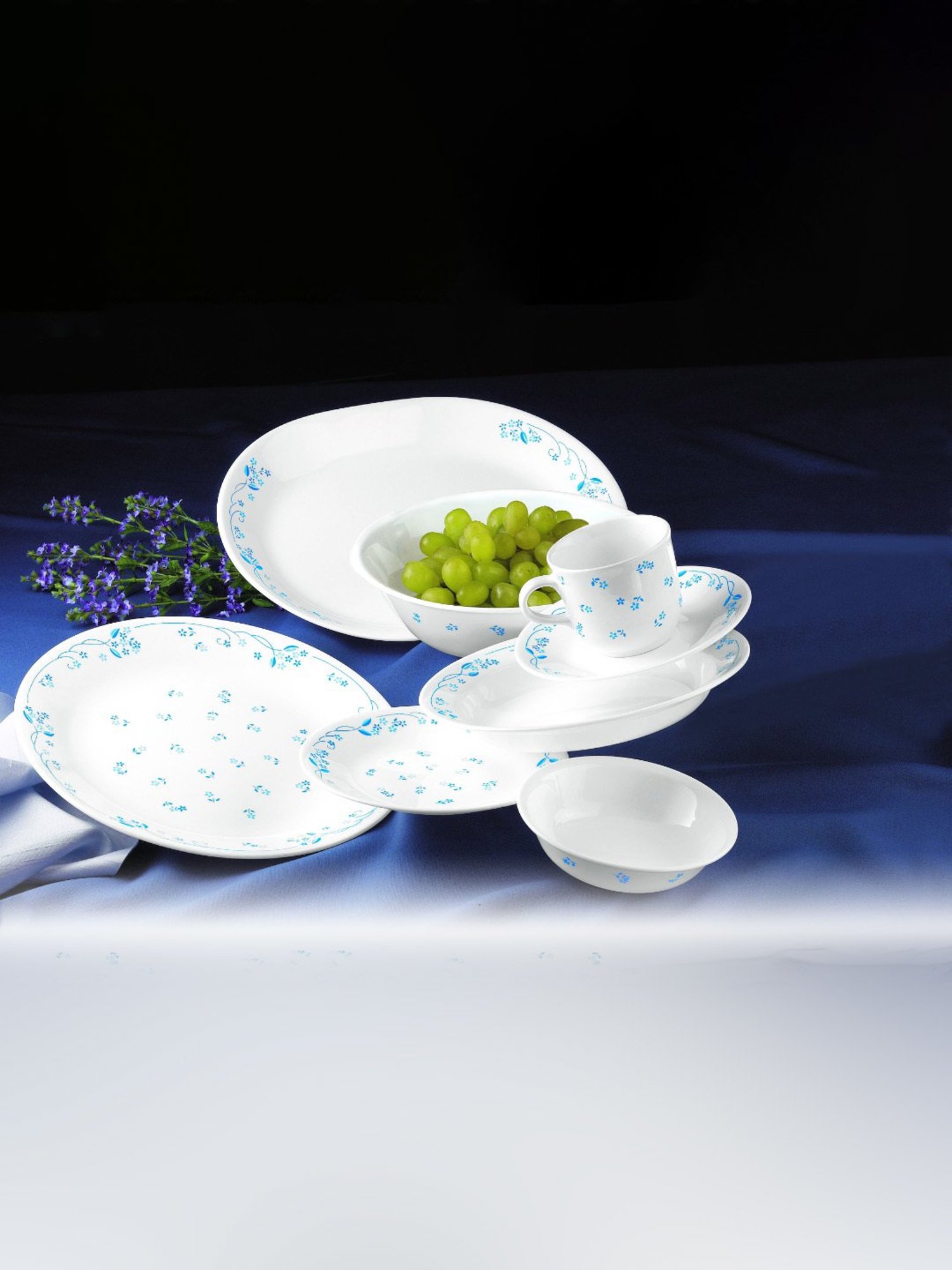 Corelle Livingware Provincial Blue 31cm Oval Serving Platter