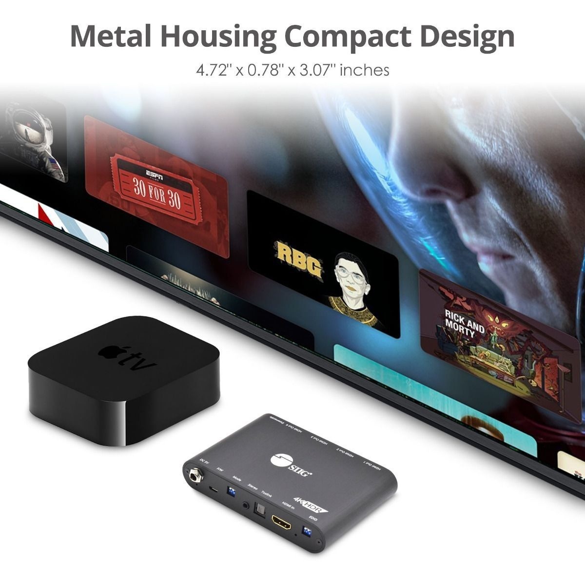 SIIG 1x4 HDMI 2.0a Splitter