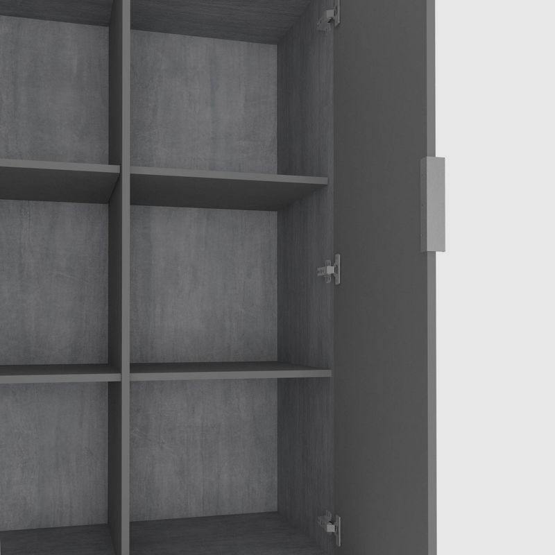 72" Daywood Kitchen Pantry Cabinet White - Room and Joy