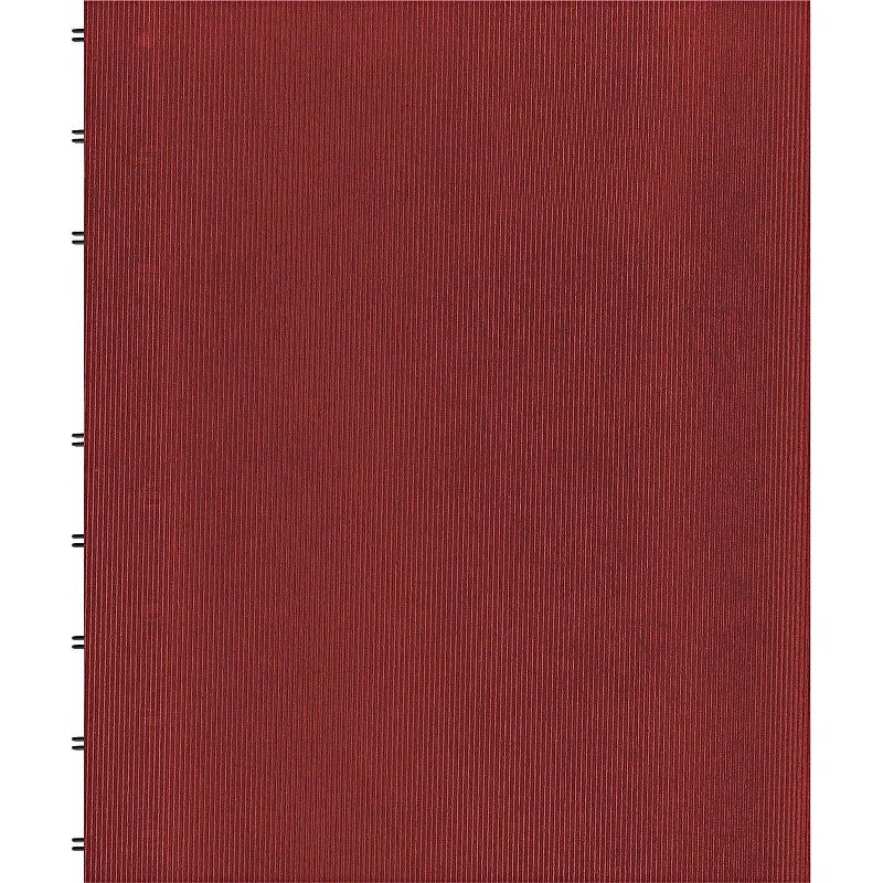 Blueline MiracleBind Notebook College/Margin 11 x 9 1/16 White Red Cover 75 Sheets AF1115083