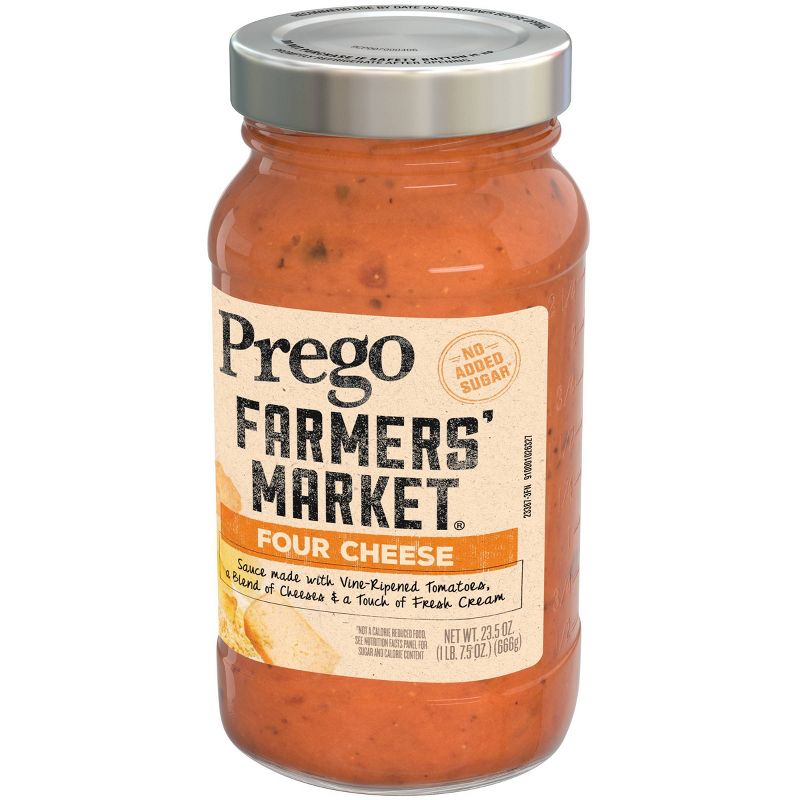 Prego Farmers' Market Four Cheese Pasta Sauce - 23.5oz