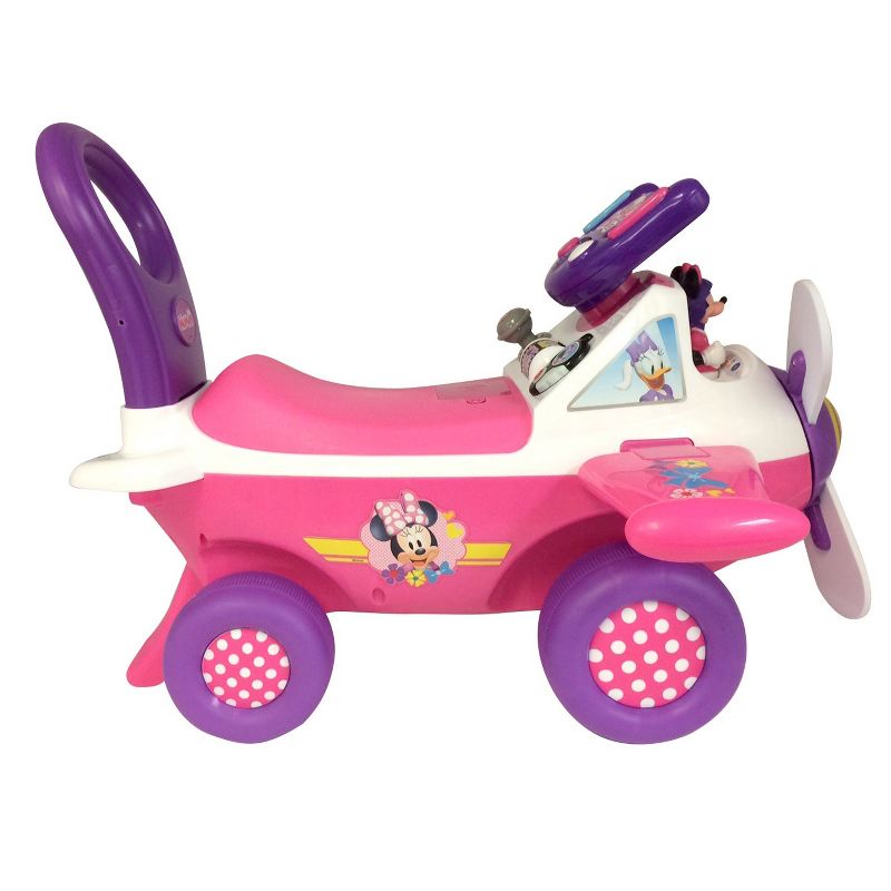 Kiddieland Disney Minnie Activity Plane Ride-On