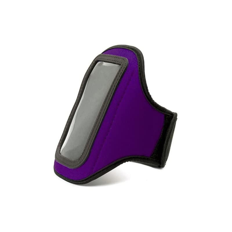 LG Optimus 2X and LG G2x Android Phone T Mobile Neoprene Exercise Armband Purple