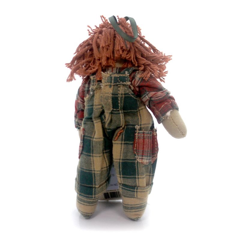Boyds Bears Plush 6.0" Molasses Rag Doll Boy Ornament  -  Decorative Figurines