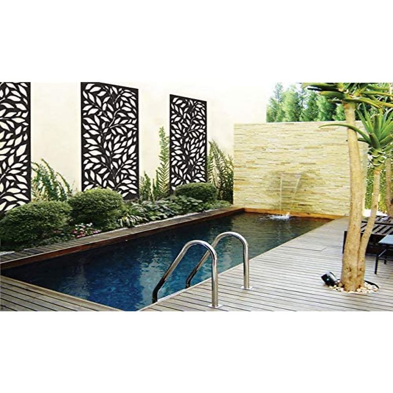 Melrose 18" Black and White "Life Is Short Eat Dessert First" Wall Plaques