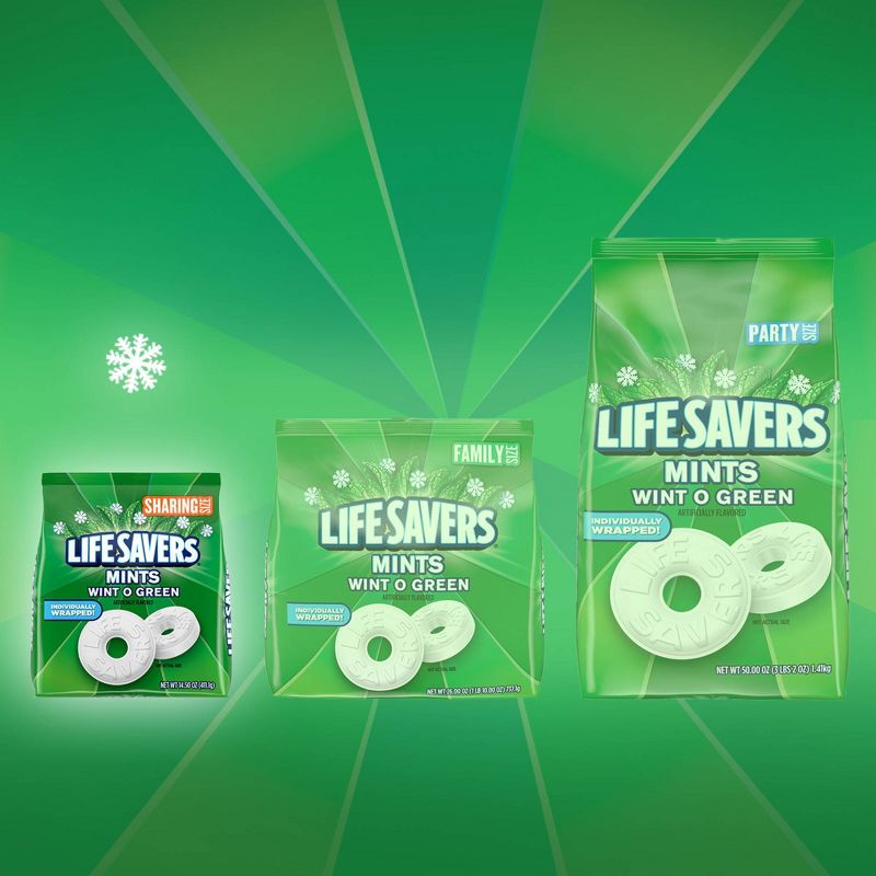 Life Savers Wint-O-Green Sharing Size - 14.5oz