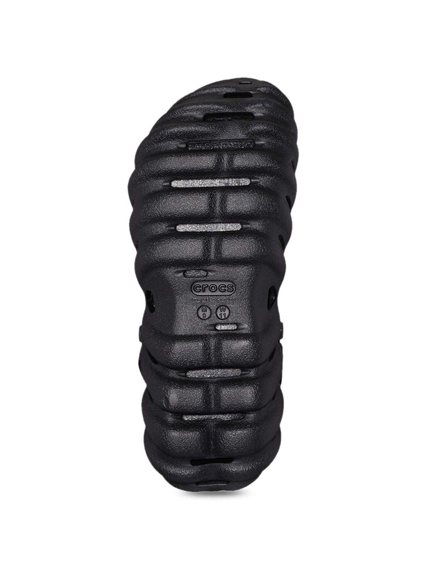 Crocs Men's Classic All Terrain  Black Back Strap Clogs