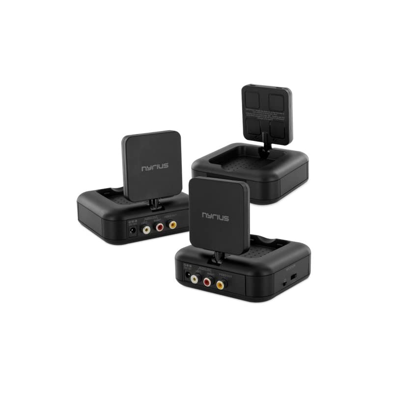 NY-GS10 5.8GHz 4 Channel Wireless Audio/Video Transmitter System with Additional NY-GS10RX Receiver (2 Receivers Total)