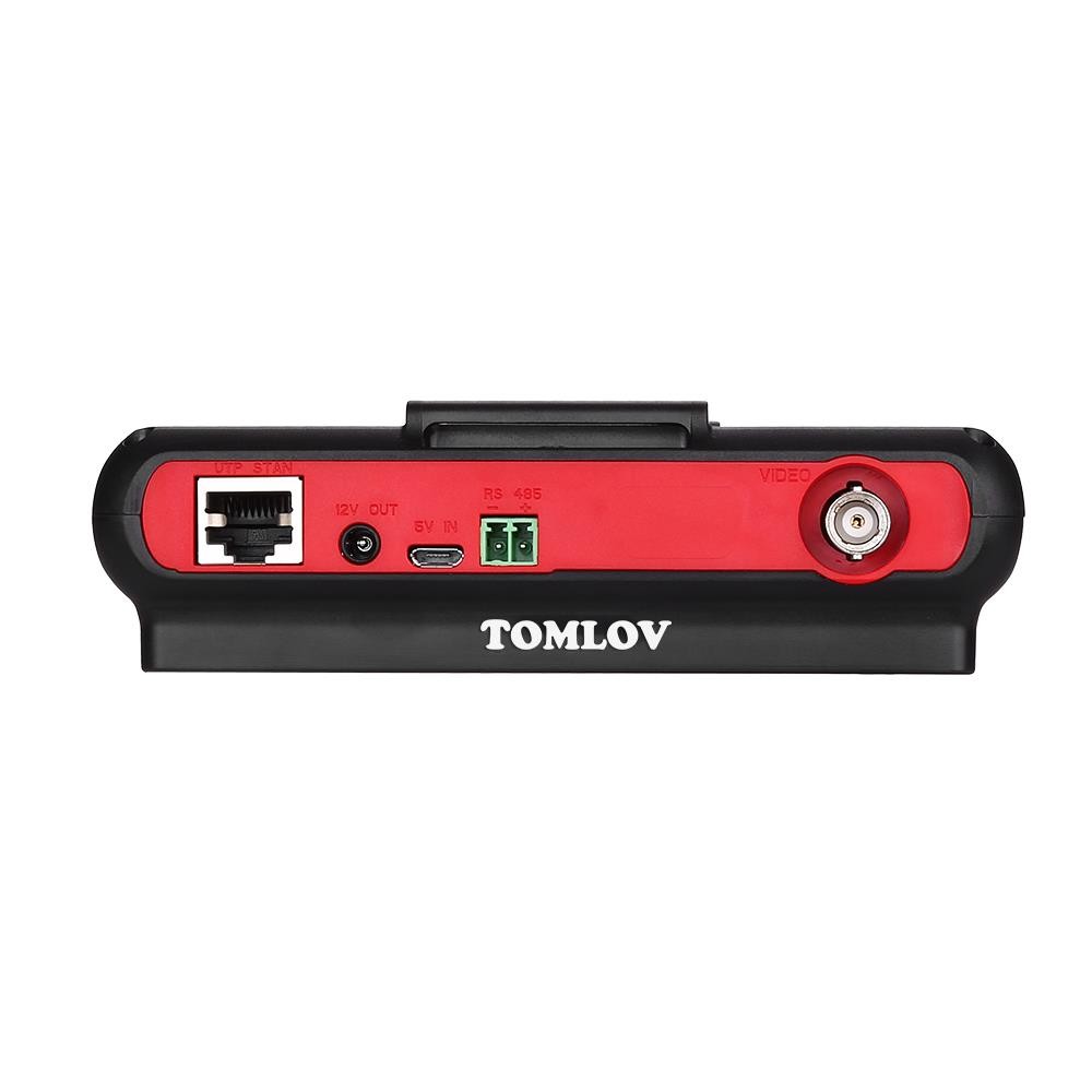 5''CCTV Camera Tester Monitor8MP 1080P 4 in 1 TVI CVI AHD CVBS Test Portable