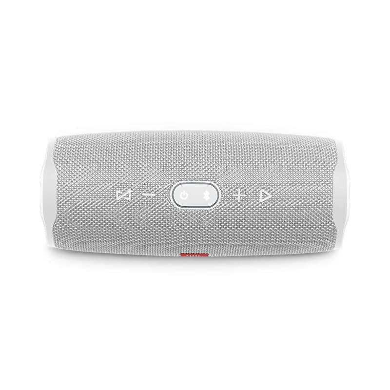 Charge 4 Waterproof Portable Bluetooth Speaker- White (CHARGE4WHTAM)