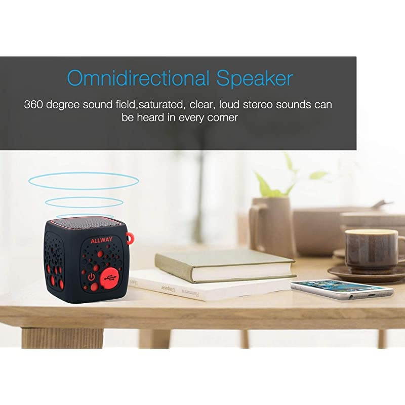 Mini Bluetooth Speakers Small Bluetooth Speakers Portable Wireless with Loud Stereo SoundRich BassTF Card Port164 Feet Bluetooth 50 Range for LaptopMacBook ProiPhoneEchoCar and More