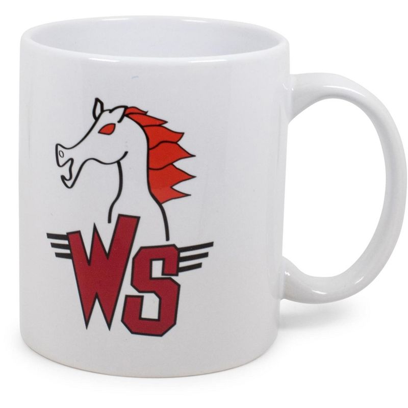 Surreal Entertainment Bill & Ted Wyld Stallyns Logo Ceramic Mug Exclusive | Holds 11 Ounces