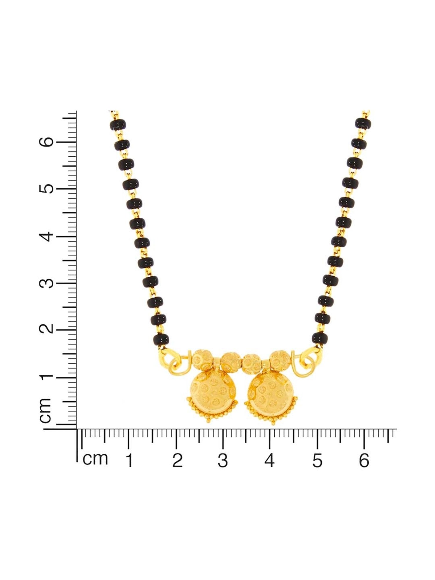 Waman Hari Pethe Jewellers 22k Gold Tanmaniya for Women