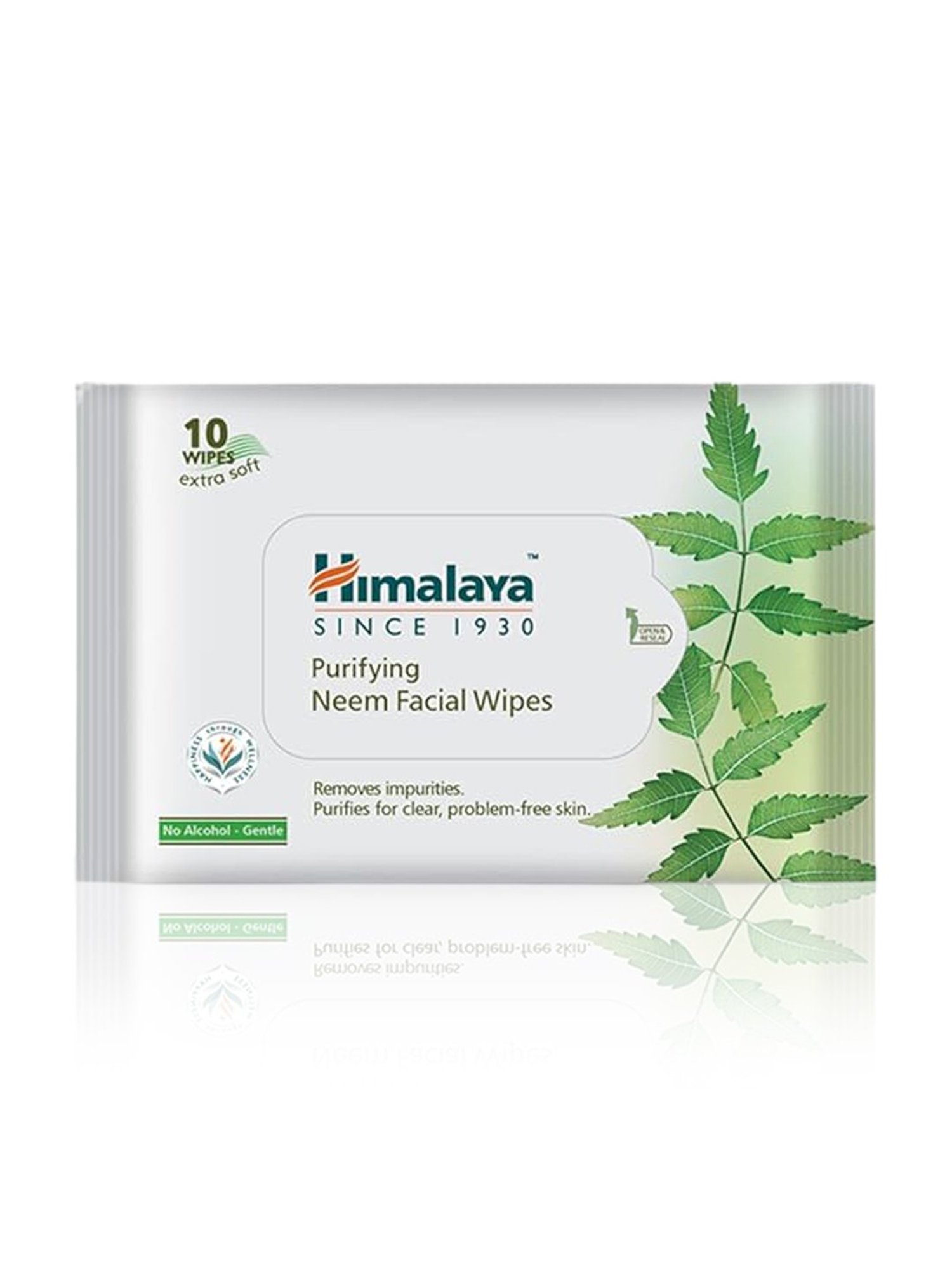 Himalaya Purifying Neem Facial Wipes - 10 Pcs