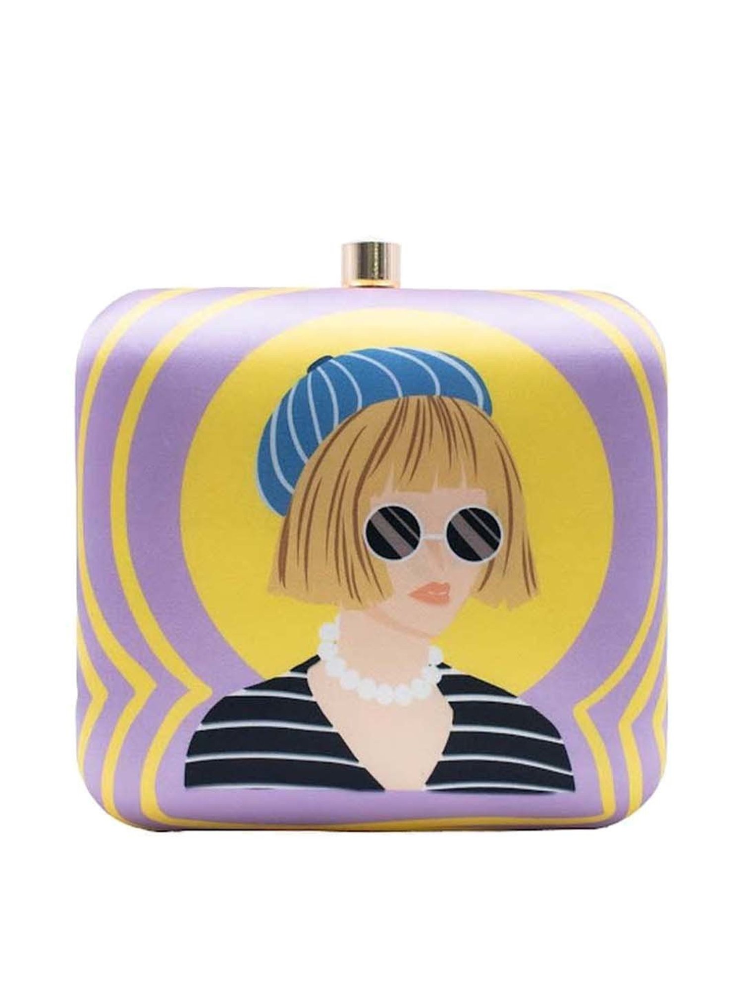 Sugarcrush Multicolor Printed Clutch