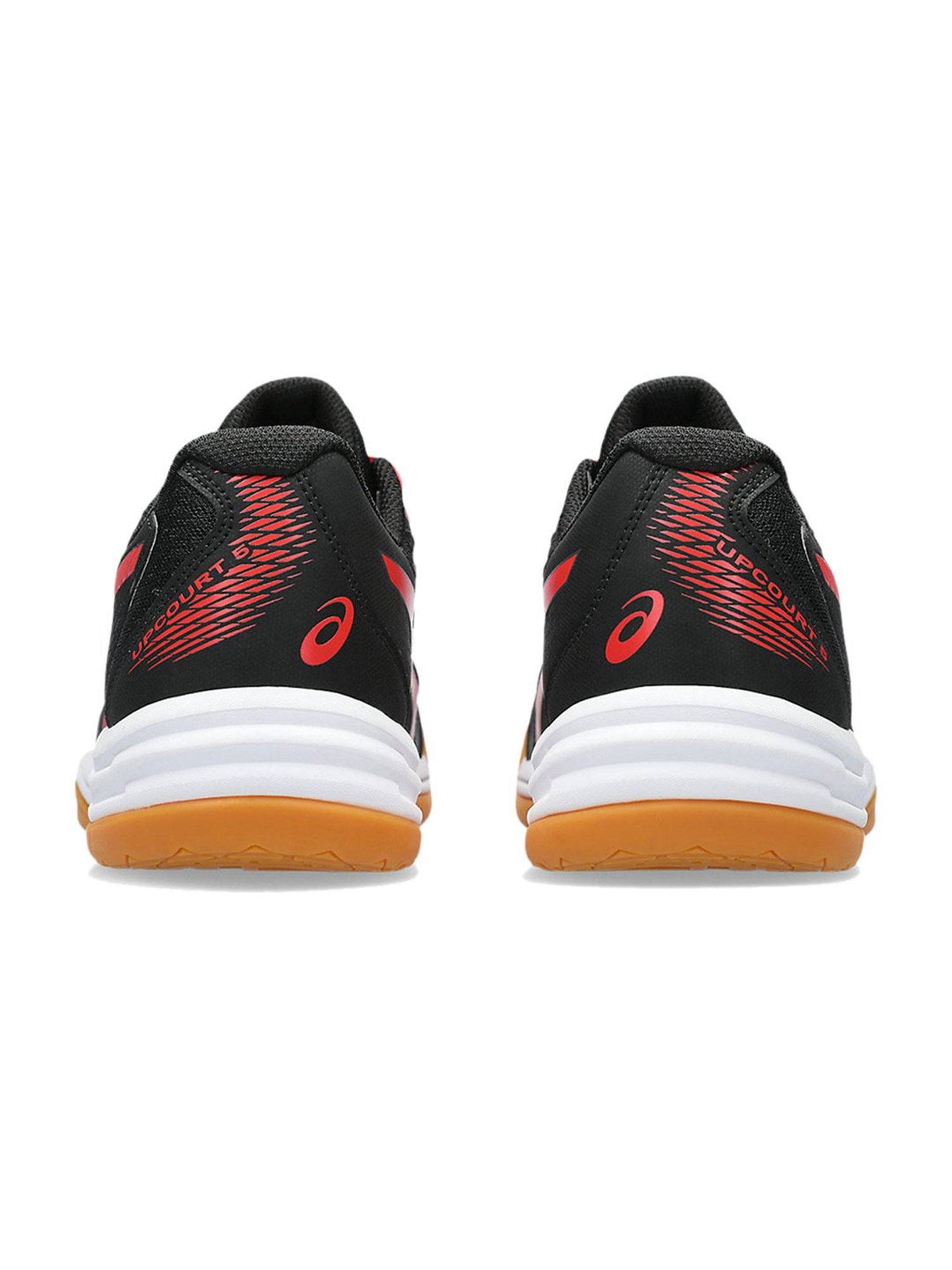 Asics Men's Upcourt 5 Black Indoor Court Shoes