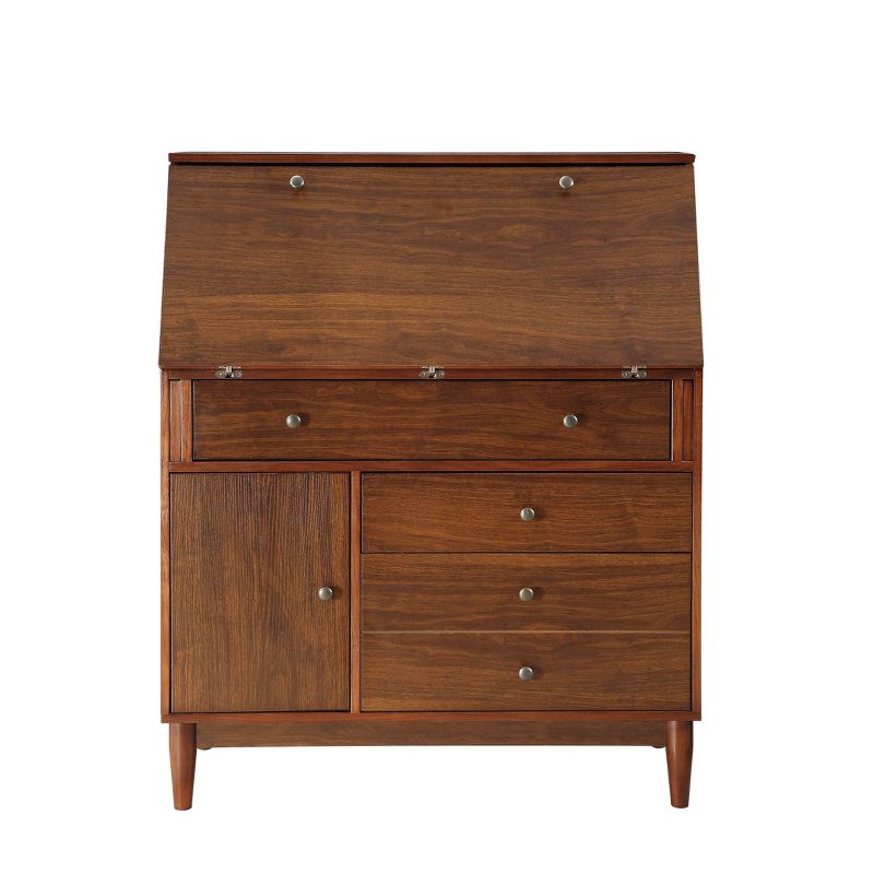 Wyanie Office Armoire Walnut - Acme Furniture