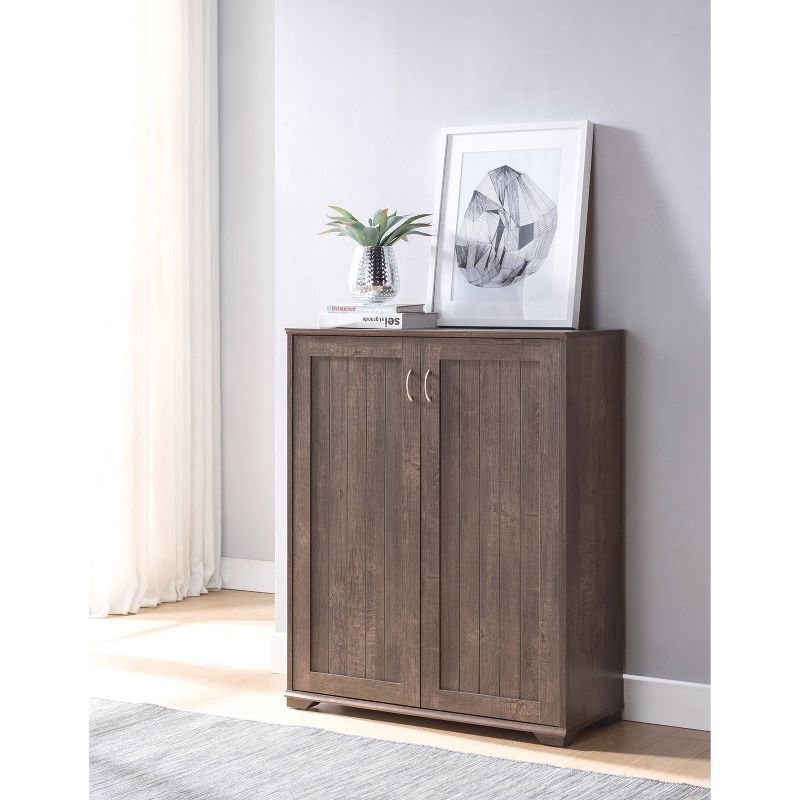 Moi Accent Storage Cabinet Walnut Oak - miBasics