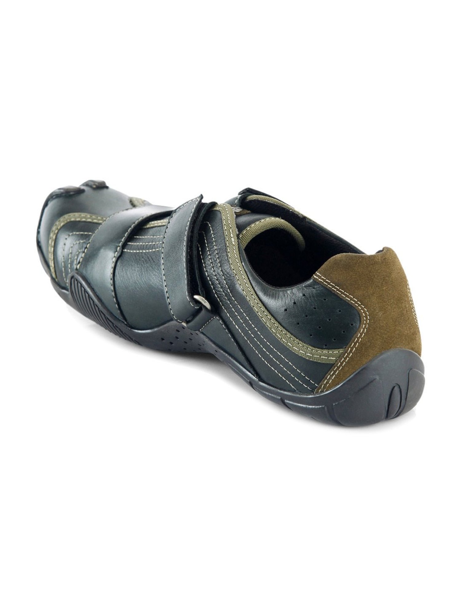 ID Men's Charcoal Casual Loafers