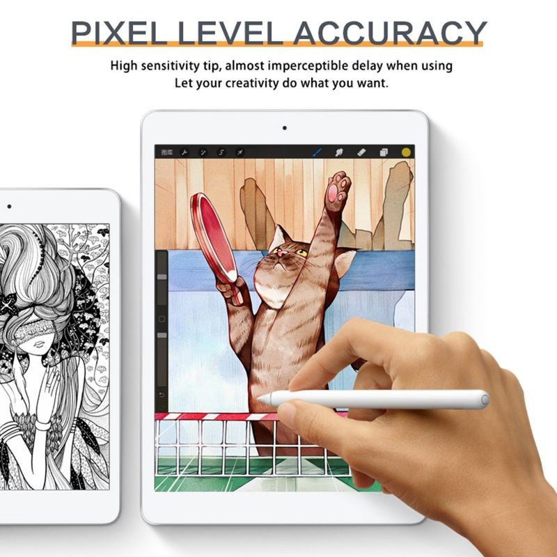 JT11 Stylus Pen Active Capacitive Pencil Compatible with IOS/Android/Windows Mobile Touch Screen Device