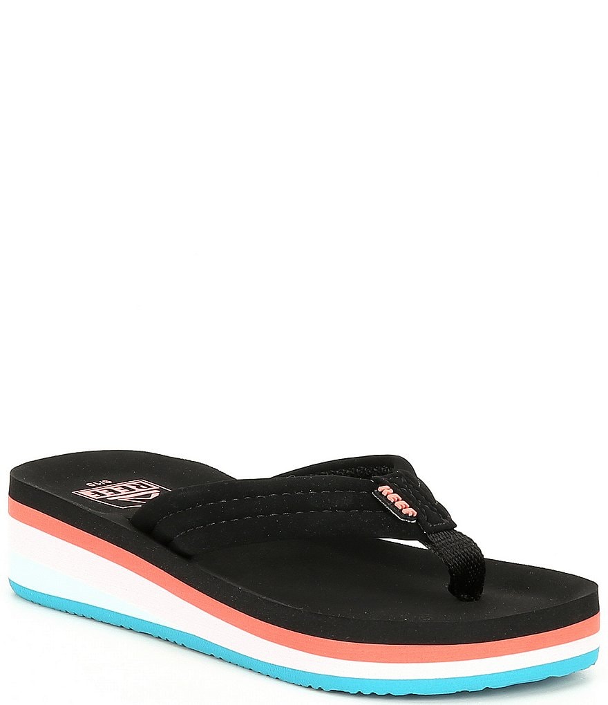 Reef Girls' Ahi Wedge Flip Flops (Youth)